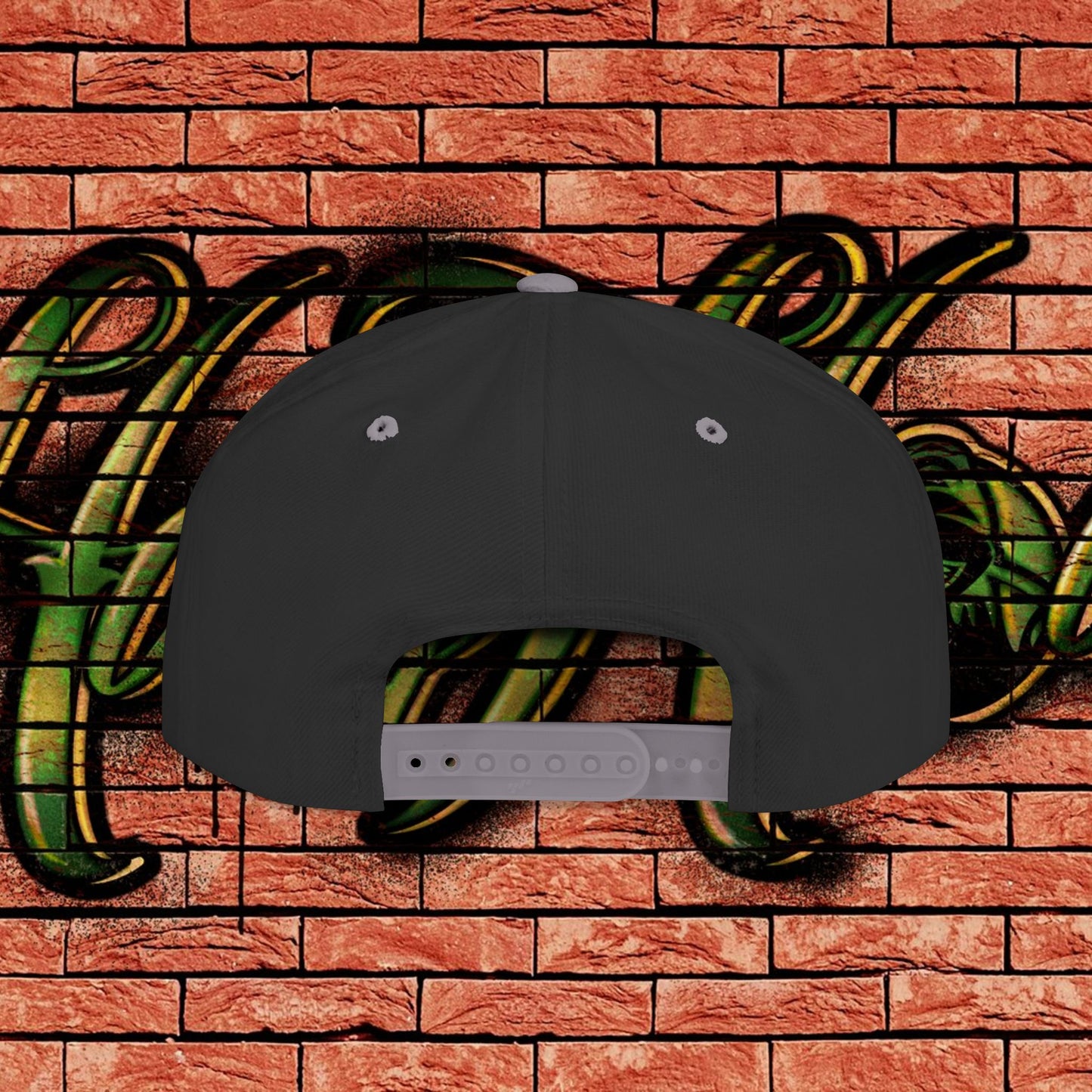 Two Tone Snapback Cap - Yellow Logo